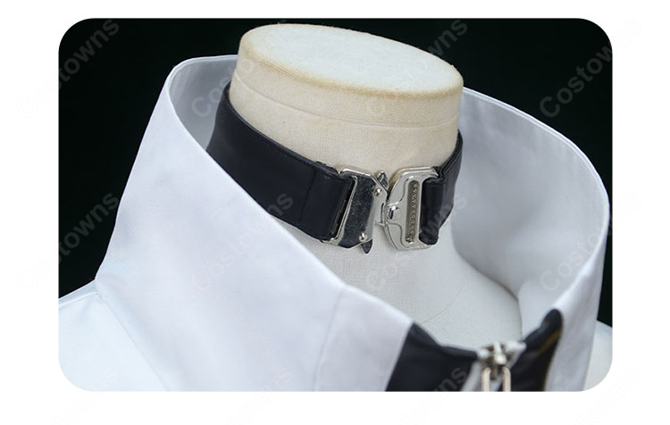 アークナイツ クロージャ コスプレ衣装 ロングコート・工具小物・角&エルフ耳付き S~XXL-6