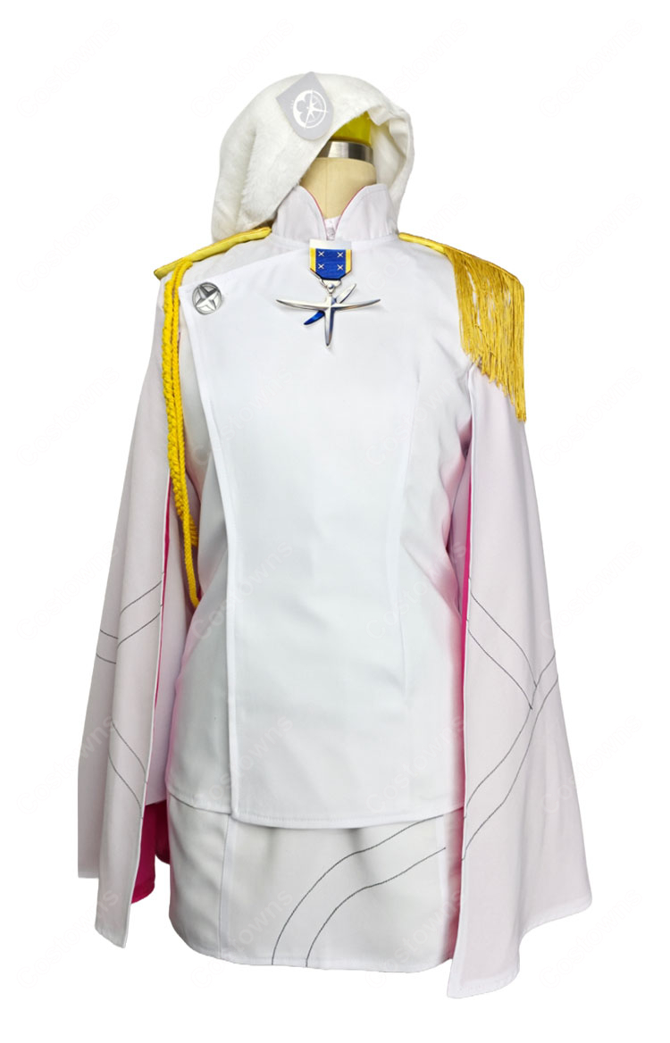 ブルーアーカイブ 偽連邦生徒会長 コスプレ衣装 ケープ一体型コート・帽子付き S~XL-2