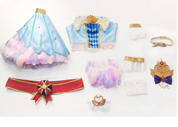 アイカツ! あかりGeneration 1 大空あかり オデットスワンコーデ コスプレ衣装-10