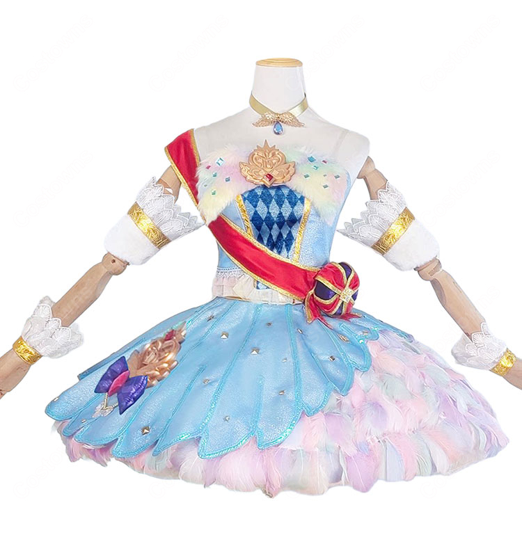 アイカツ! あかりGeneration 1 大空あかり オデットスワンコーデ コスプレ衣装-2