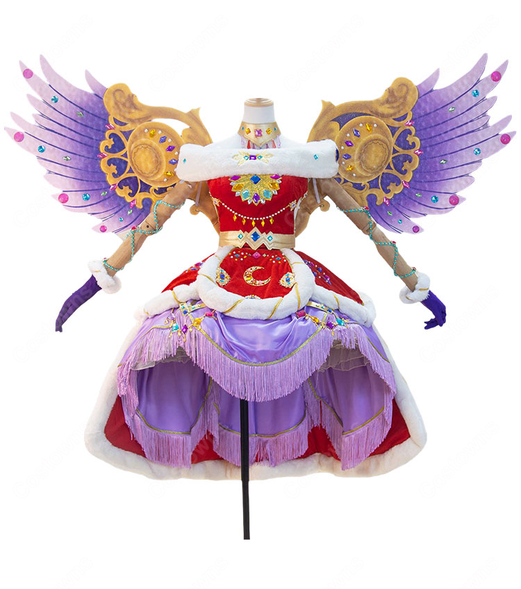 アイカツ! 神崎美月 ロイヤルムーンコーデ コスプレ衣装-2