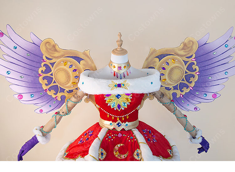 アイカツ! 神崎美月 ロイヤルムーンコーデ コスプレ衣装-5