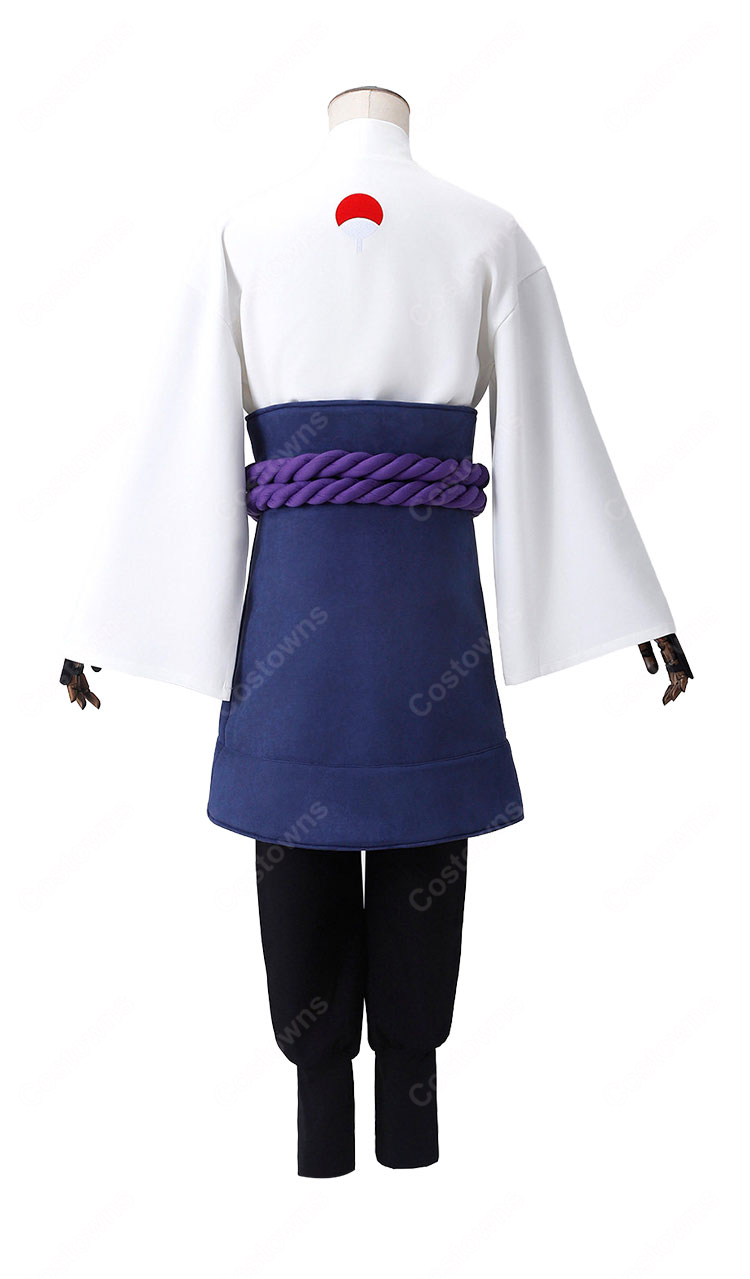 NARUTO -ナルト- 疾風伝 うちはサスケ コスプレ衣装-4