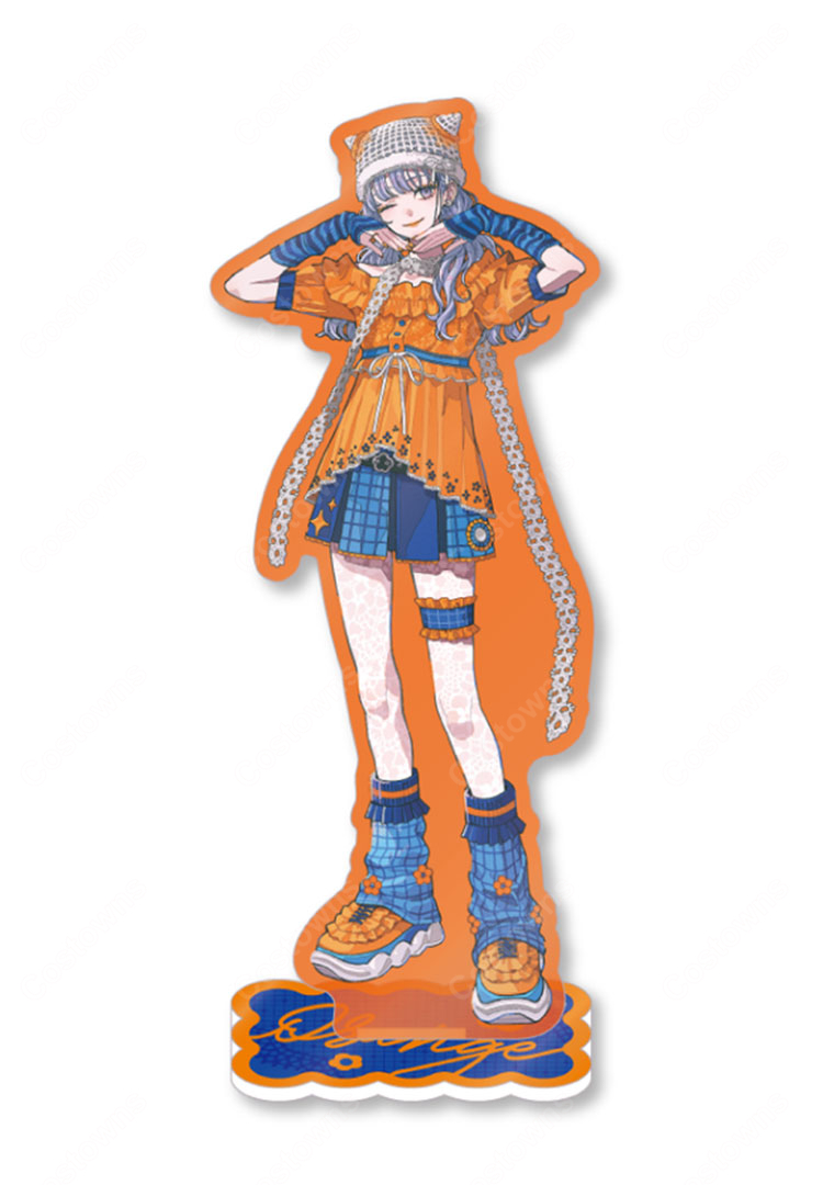 にじさんじ 先斗寧 メランコリックオレンジ コスプレ衣装-1