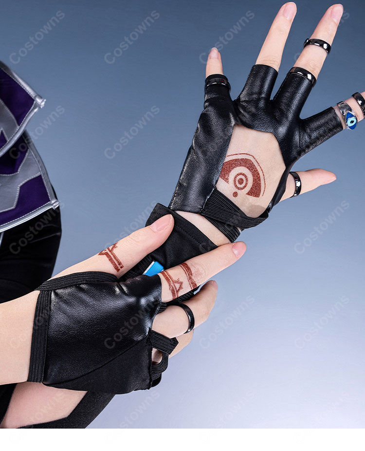 VALORANT(ヴァロラント) フェイド コスプレ衣装-6