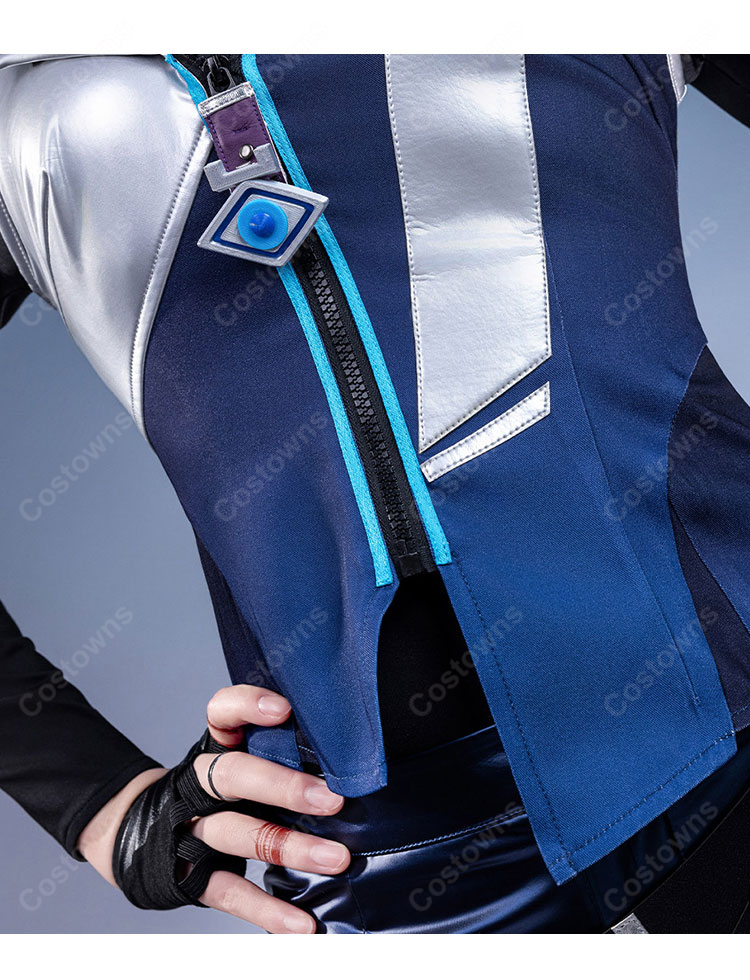 VALORANT(ヴァロラント) フェイド コスプレ衣装-4
