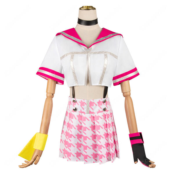 ペルソナ4 ダンシング・オールナイト 久慈川りせ 制服 コスプレ衣装 オーダメイド可元の画像