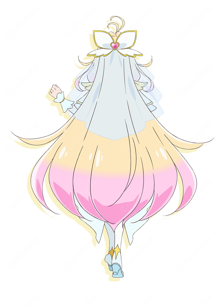 名探偵プリキュア! 森亜るるか キュアアルカナ コスプレ衣装 変身後-3