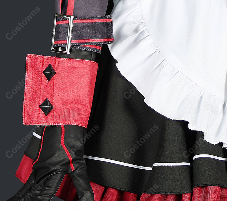 勝利の女神：NIKKE ドレイク メイド・フォー・ヴィラン コスプレ衣装 メイド服-7