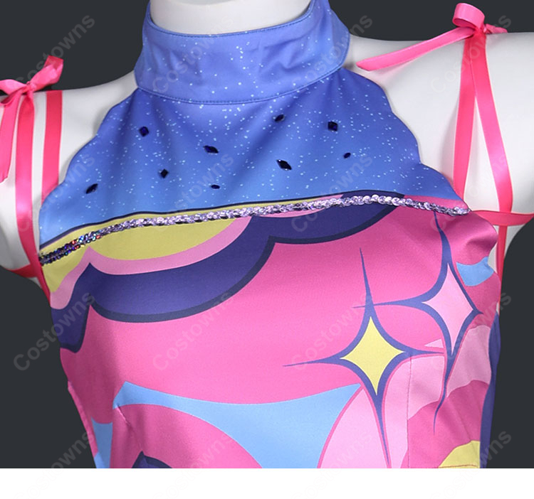 学園アイドルマスター 花海咲季 ガラクタロード コスプレ衣装 2周年記念 H.I.F編 ジャケット・スカート・帽子付き-11