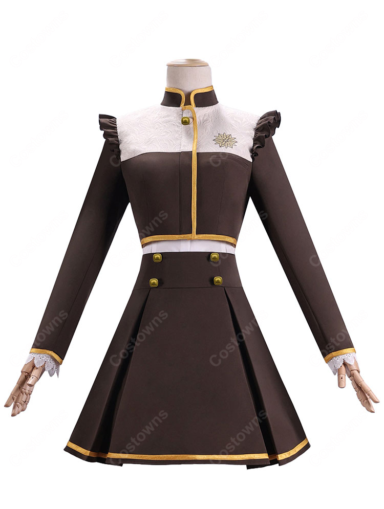 BanG Dream! ゆめ∞みた ビオラ ベル ポポ フェアリィブゥケ コスプレ衣装 制服風ステージ衣装セット-2