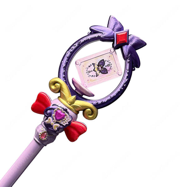 名探偵プリキュア！ 森亜るるか キュアアルカナ・シャドウ ティアアルカナロッド 変身アイテム コスプレ小道具元の画像