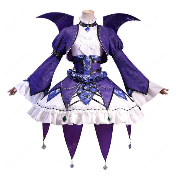 アイカツ！藤堂ユリカ ゴスマジックコーデ コスプレ衣装 プレミアムレアドレス風セット イベント撮影対応 XS～XXL元の画像