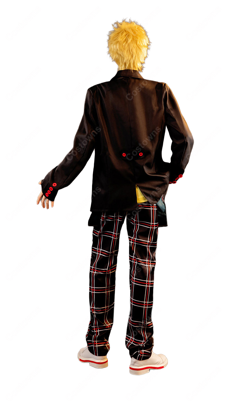 ペルソナ5 ザ・ロイヤル 坂本竜司 制服Ver. コスプレ衣装 ジャケット パンツ ベルト付き イベント撮影向け-5