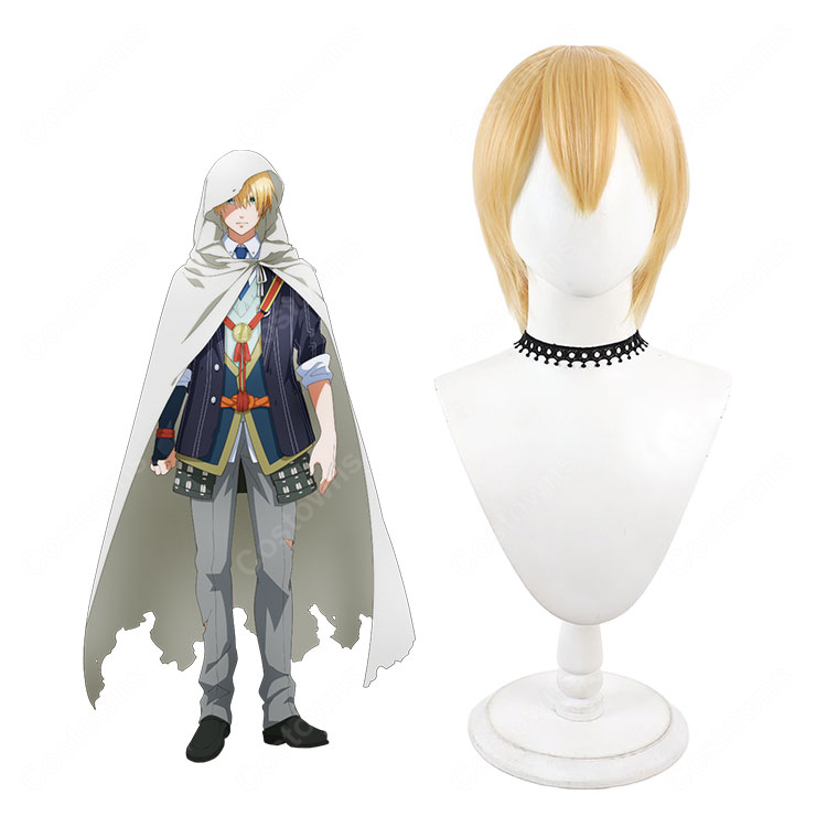 刀剣乱舞-ONLINE- 山姥切国広 コスプレウィッグ キャラクター再現用 ウィッグネット付き イベント撮影対応-1