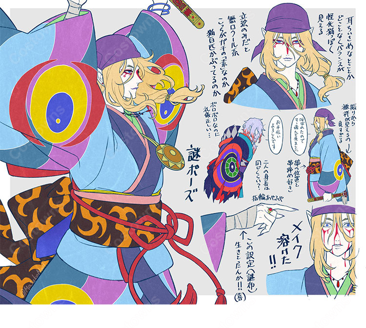 劇場版モノノ怪 薬売り コスプレ衣装-4