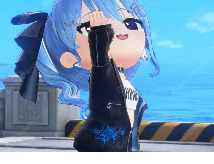hololive 星街すいせい 夏に一閃!水鉄砲のアルペジオ 水着Ver. コスプレ衣装-5
