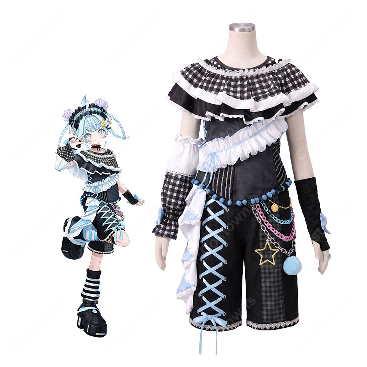ホロライブDEV_IS FLOW GLOW 水宮枢 Solid Edge衣装 コスプレ衣装-1