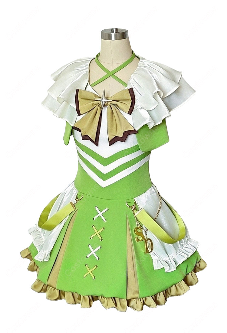 ウマ娘 プリティーダービー サトノダイヤモンド チア衣装 コスプレ衣装-3