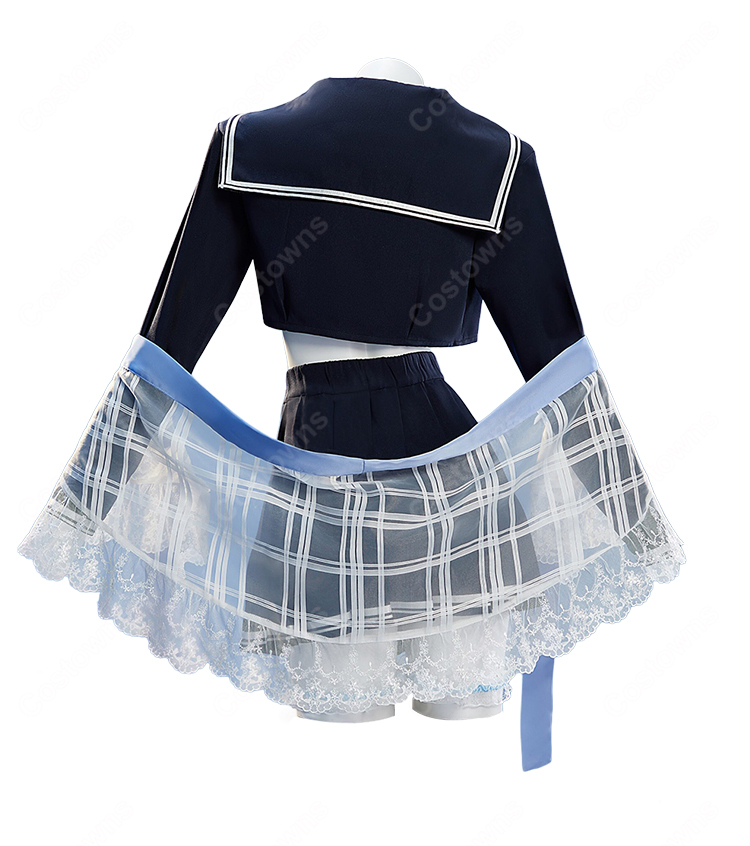 勝利の女神:NIKKE アルカナ:フォーチュンメイト コスプレ衣装 制服 セーラー服風 2X2 LOVE イベント衣装-4