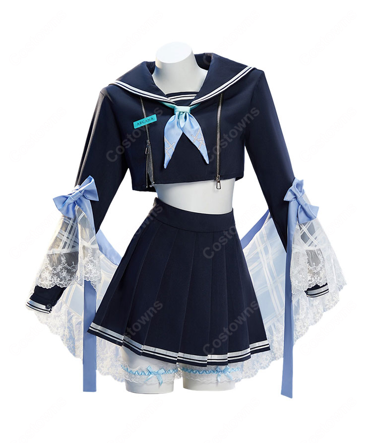 勝利の女神:NIKKE アルカナ:フォーチュンメイト コスプレ衣装 制服 セーラー服風 2X2 LOVE イベント衣装-2