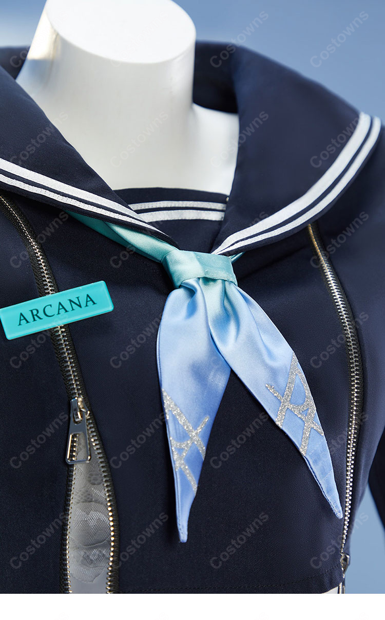 勝利の女神:NIKKE アルカナ:フォーチュンメイト コスプレ衣装 制服 セーラー服風 2X2 LOVE イベント衣装-5