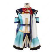 ウマ娘 プリティーダービー エピファネイア 勝負服 コスプレ衣装 ターコイズ×ネイビー 衣装セット