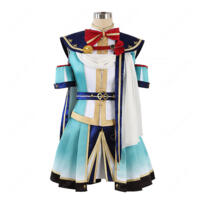 ウマ娘 プリティーダービー エピファネイア 勝負服 コスプレ衣装 ターコイズ×ネイビー 衣装セット