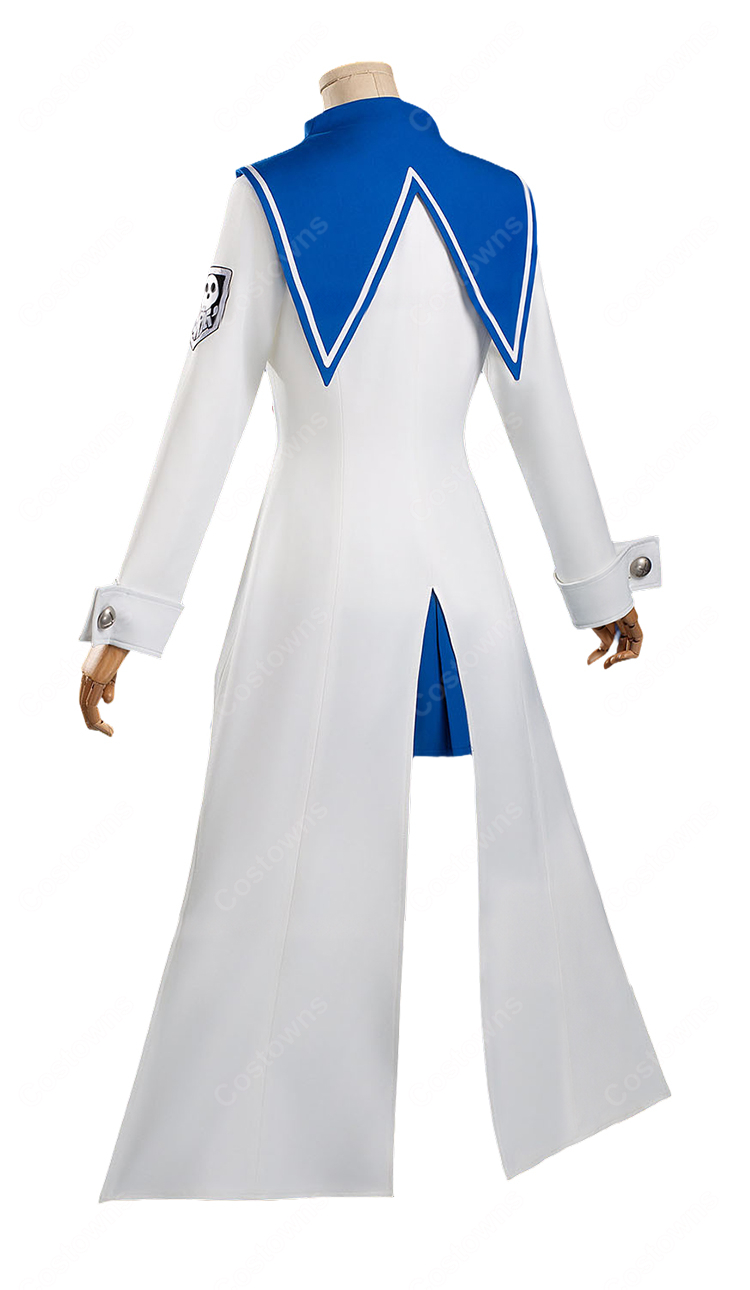 ソウルイーター マカ=アルバーン スパルトイ制服 コスプレ衣装 セーラー服風ロングコートセット XS~XL-5