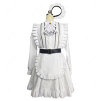 一番くじ 勝利の女神：NIKKE CHAPTER7 スノーホワイト 白メイド コスプレ衣装 7点セット(勝利の女神:NIKKE コスプレ衣装)