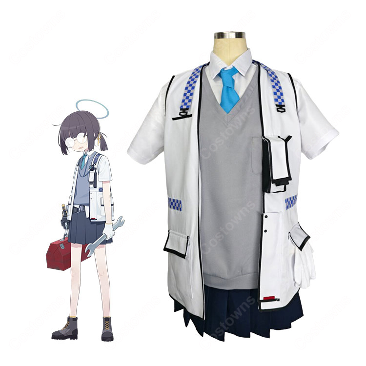 ブルーアーカイブ -Blue Archive- ミレニアム生徒A コスプレ衣装-1