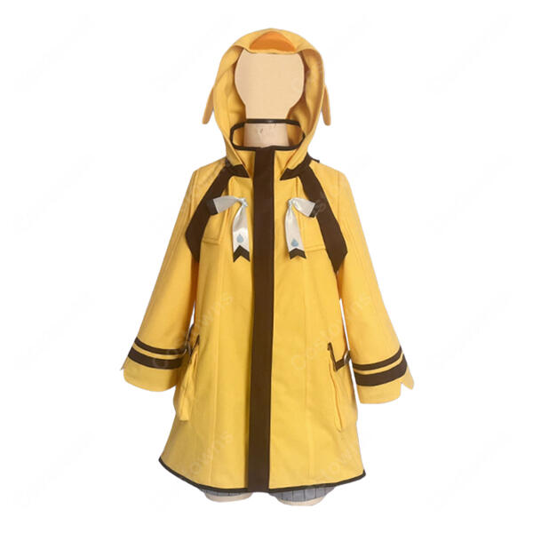 原神 星々の幻境 ぱらぱら天気雨 Weather Waddler ドール（女）Ver. コスプレ衣装 コート＆ショートパンツ元の画像