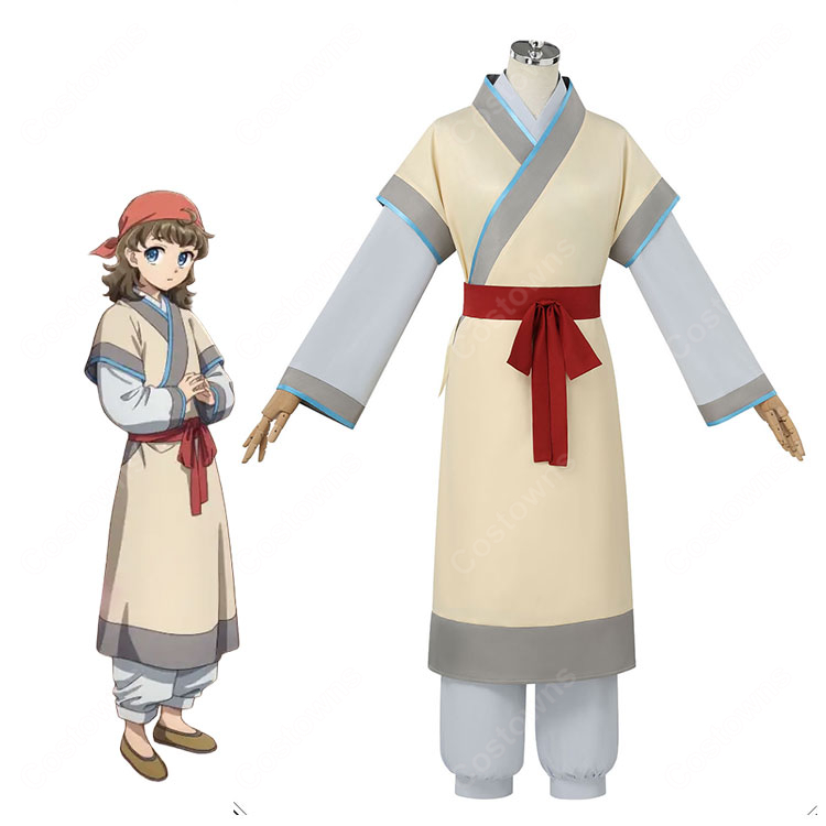 劇場版 薬屋のひとりごと 亡妃の秘宝 沐清(ムーチン) コスプレ衣装-1