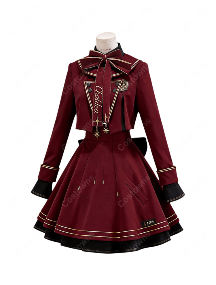 Fate/Grand Order アルトリア・ペンドラゴン〔オルタ〕 英霊学装Ver. コスプレ衣装-2