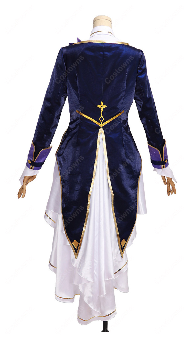 にじさんじ 白雪巴 共通衣装Ver. コスプレ衣装 FANTASIA ライブ衣装 7点セット-5