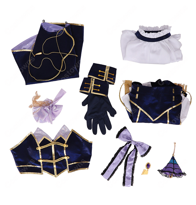 にじさんじ 狂蘭 メロコ 共通衣装 コスプレ衣装 8th Anniversary LIVE「CONCERTO」Day1 イベント・撮影向け-6