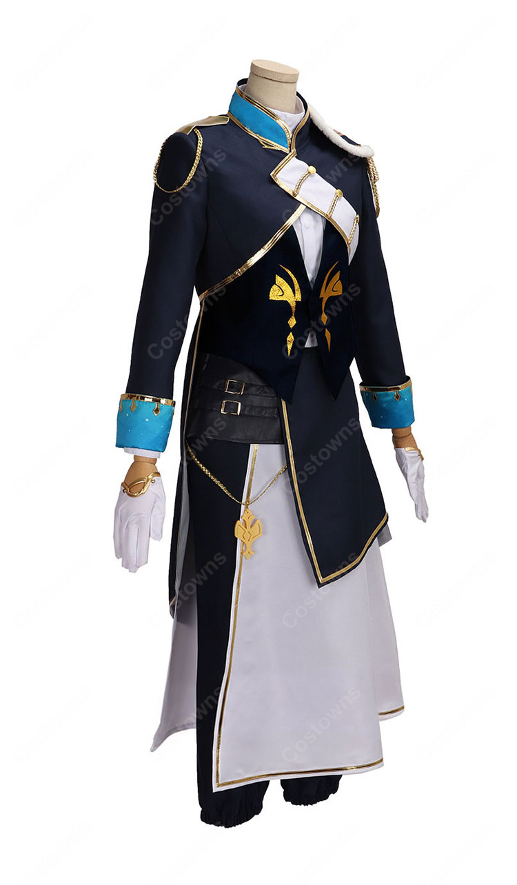 にじさんじ 叶 共通衣装 コスプレ衣装 FANTASIA Ver. ジャケット・腰布・手袋付き 7点セット-3