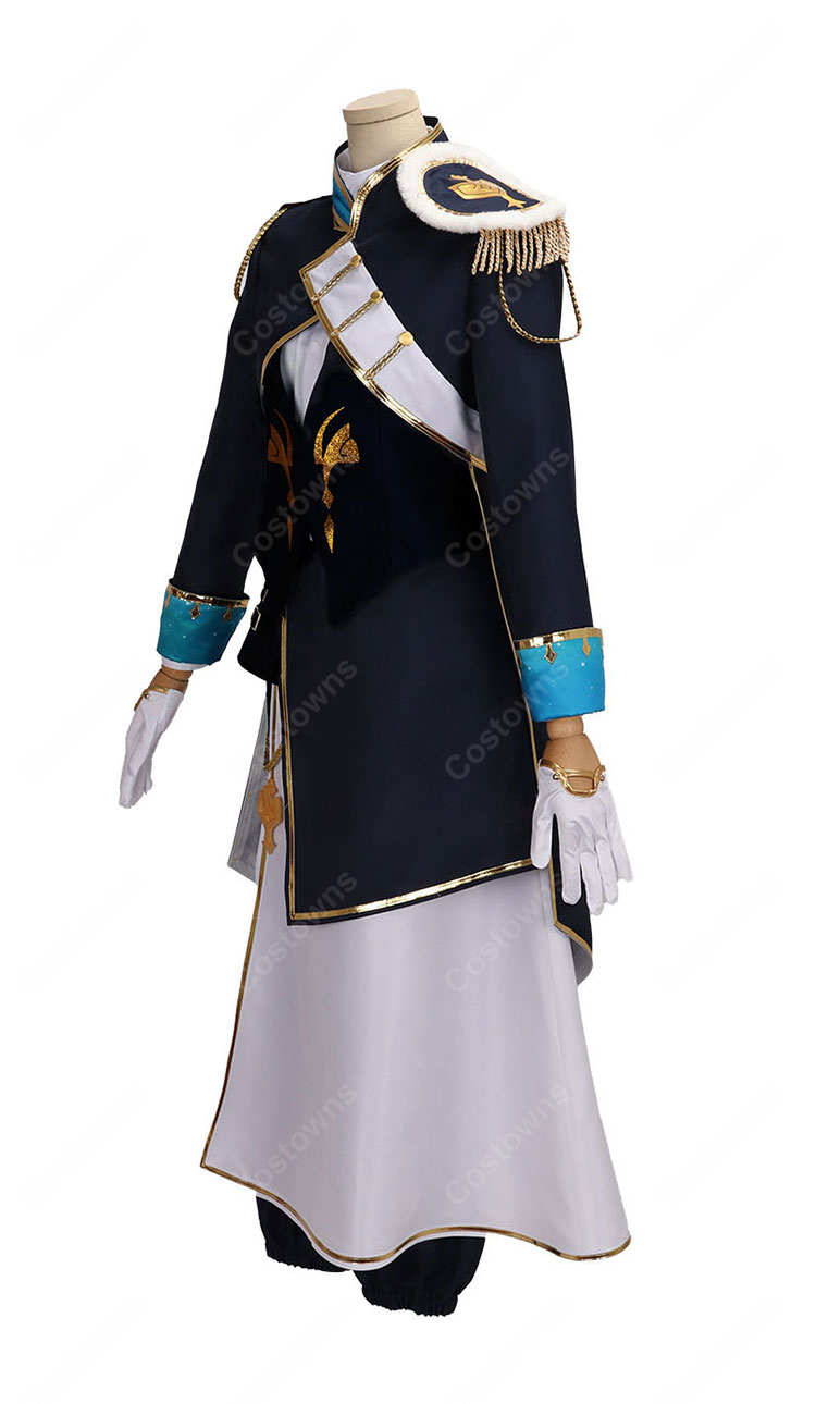 にじさんじ 叶 共通衣装 コスプレ衣装 FANTASIA Ver. ジャケット・腰布・手袋付き 7点セット-4