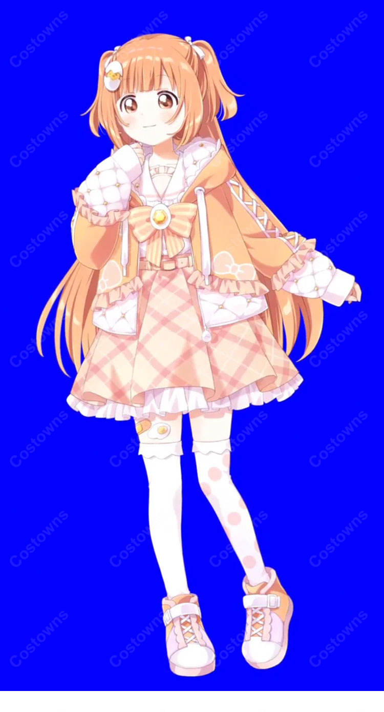 にじさんじ Speciale 雲母たまこ 新衣装 私服 コスプレ衣装 アウター・チェック柄スカート付き-1