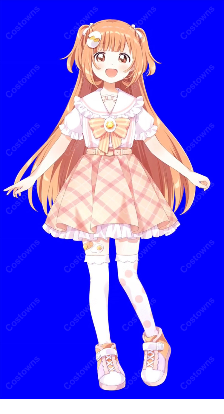 にじさんじ Speciale 雲母たまこ 新衣装 私服 コスプレ衣装 アウター・チェック柄スカート付き-2