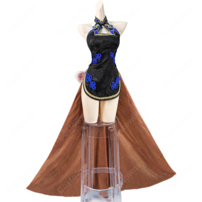 Fate/Grand Order 楊貴妃 第二再臨 コスプレ衣装 チャイナドレス風ワンピース アームカバー・花飾り・髪飾り付き(202×202)