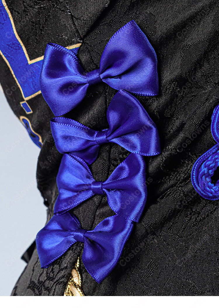 Fate/Grand Order 楊貴妃 第二再臨 コスプレ衣装 チャイナドレス風ワンピース アームカバー・花飾り・髪飾り付き-7