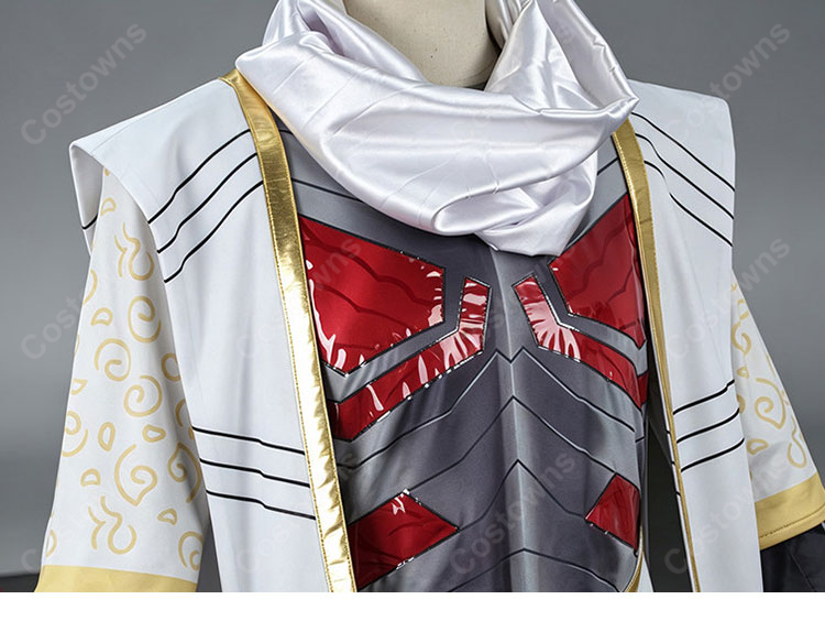 Limbus Company(リンバス・カンパニー) ホンル 蜘蛛の巣 薬指の親方 コスプレ衣装 ロングアウター・ハット付き 7点セット-6