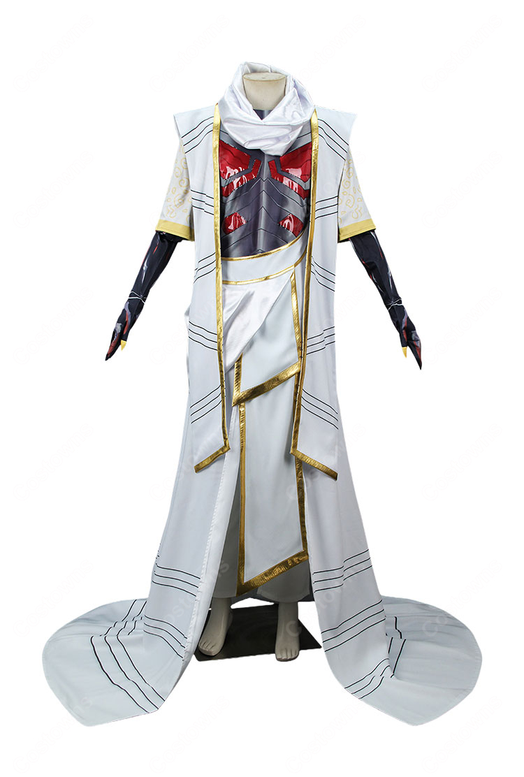 Limbus Company(リンバス・カンパニー) ホンル 蜘蛛の巣 薬指の親方 コスプレ衣装 ロングアウター・ハット付き 7点セット-2