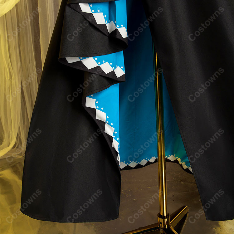 GUILTY GEAR -STRIVE- クイーン・ディズィー コスプレ衣装 ヴィアラティア公務衣装 花飾り付き-13