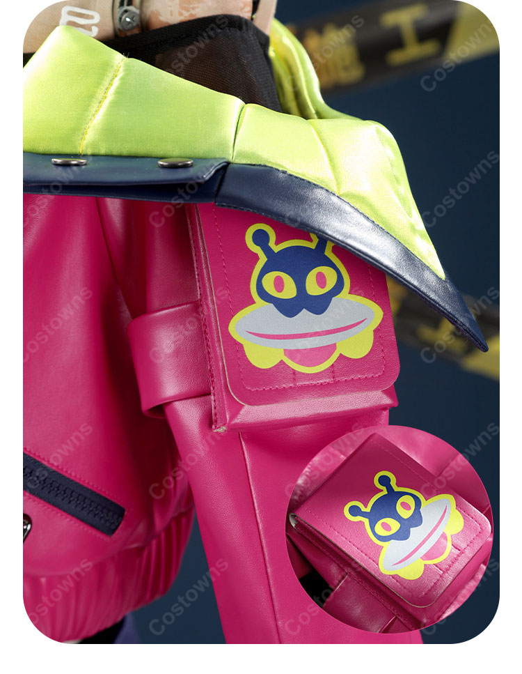 オーバーウォッチ×YOASOBI ジュノ コスプレ衣装 ジャケット&小道具付き 衣装セット-6
