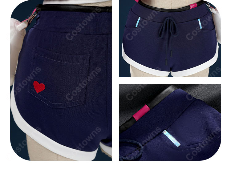 オーバーウォッチ×YOASOBI ジュノ コスプレ衣装 ジャケット&小道具付き 衣装セット-12