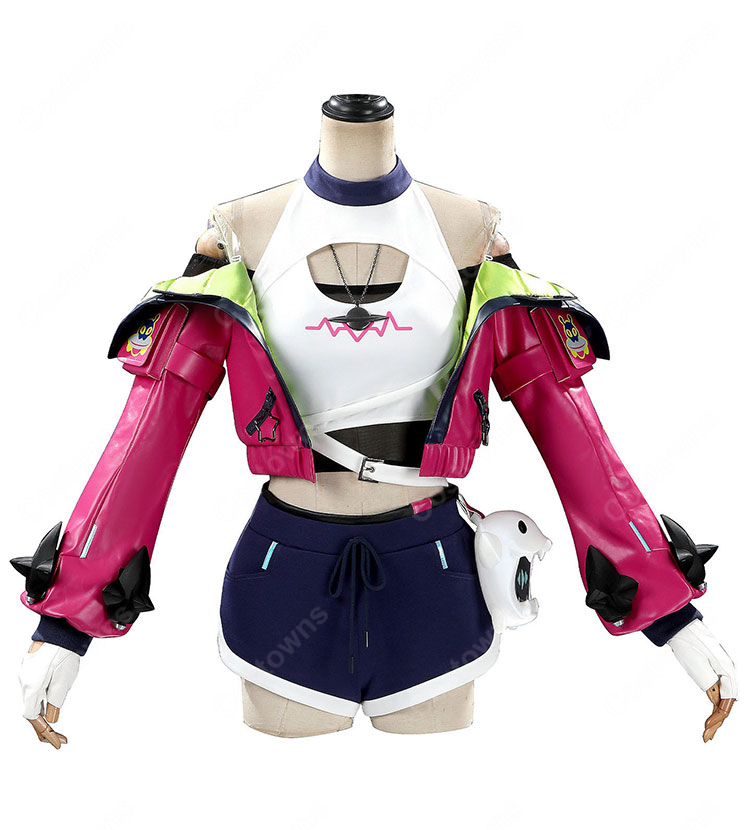 オーバーウォッチ×YOASOBI ジュノ コスプレ衣装 ジャケット&小道具付き 衣装セット-2