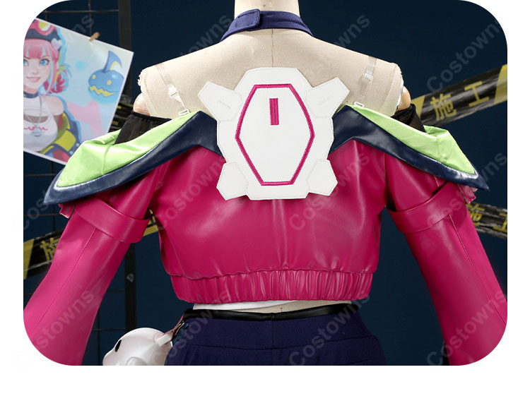 オーバーウォッチ×YOASOBI ジュノ コスプレ衣装 ジャケット&小道具付き 衣装セット-10