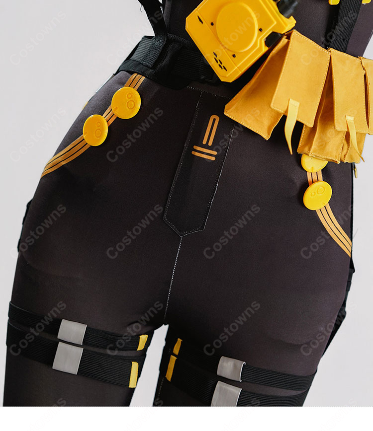 ドールズフロントライン2：エクシリウム ヴェクター コスプレ衣装 フード付きコート・胸当てセット-8